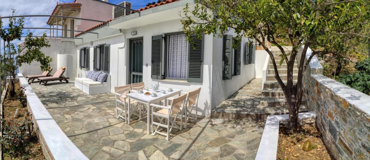 Villa Lemonia Glossa Exterior foto